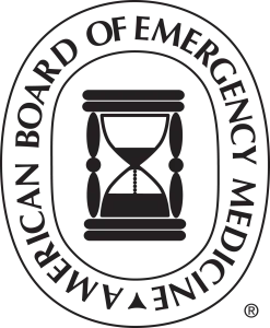 Board Certified in Emergency Medicine